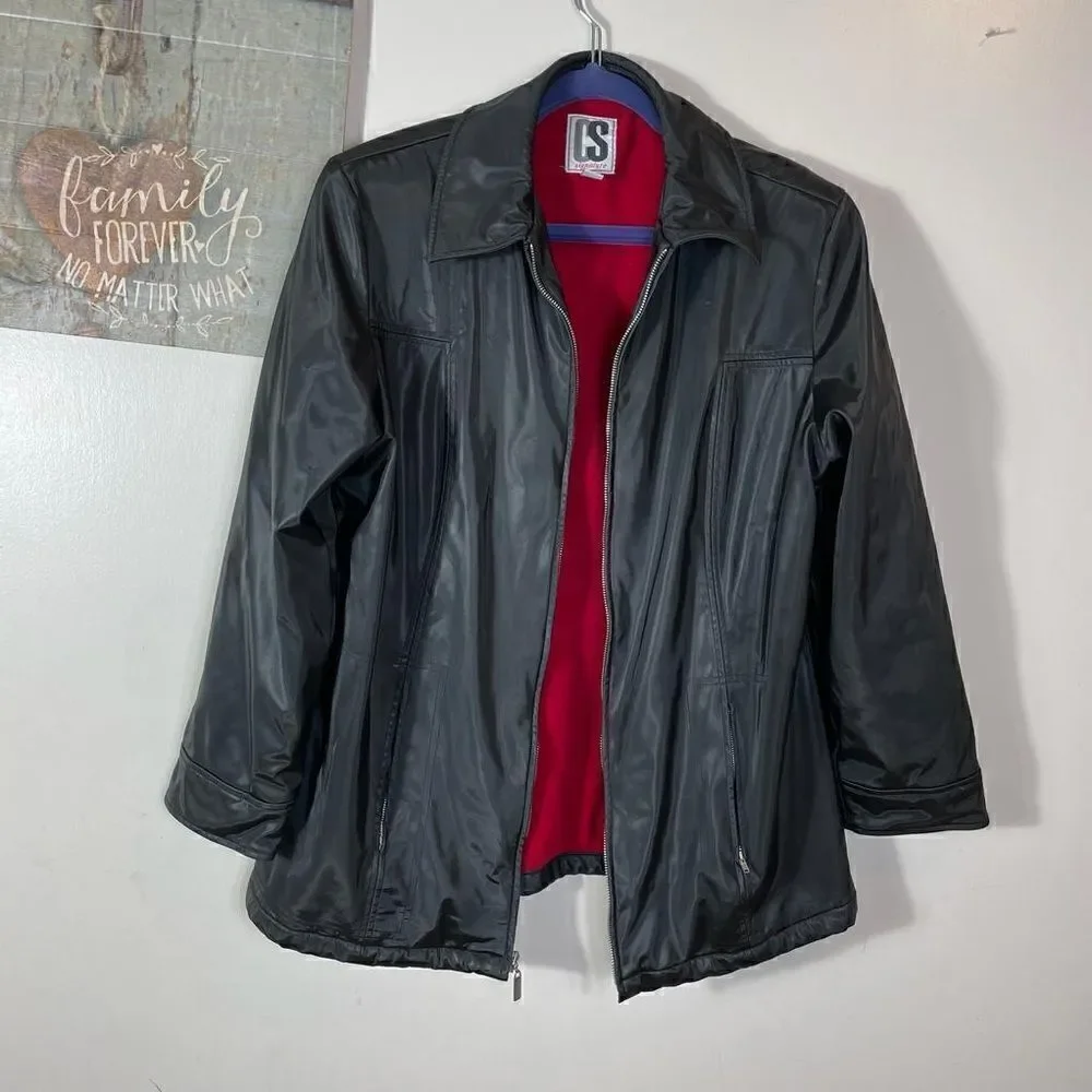 CS Signature fleece lined coat
